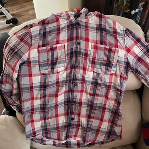 Quicksilver button up hoodie